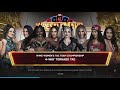 Bayley and Lyra Valkyria vs irresistible Forces vs The Bella Twins vs Alexa Bliss & Charlotte flair