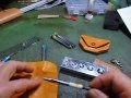 THE・MEXICO レザークラフト 一枚の革で作る小銭入れの作り方 動画