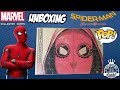 Unboxing Marvel Collector Corps Homem Aranha De Volta ao Lar - Funko POP - Homecoming em portugues