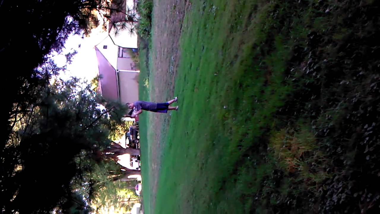 Brady and Ty bird hunting with bb guns 