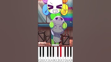 Put your finger here! #dandyworld #roblox #animaition (@ubi5467) - Octave Piano Tutorial