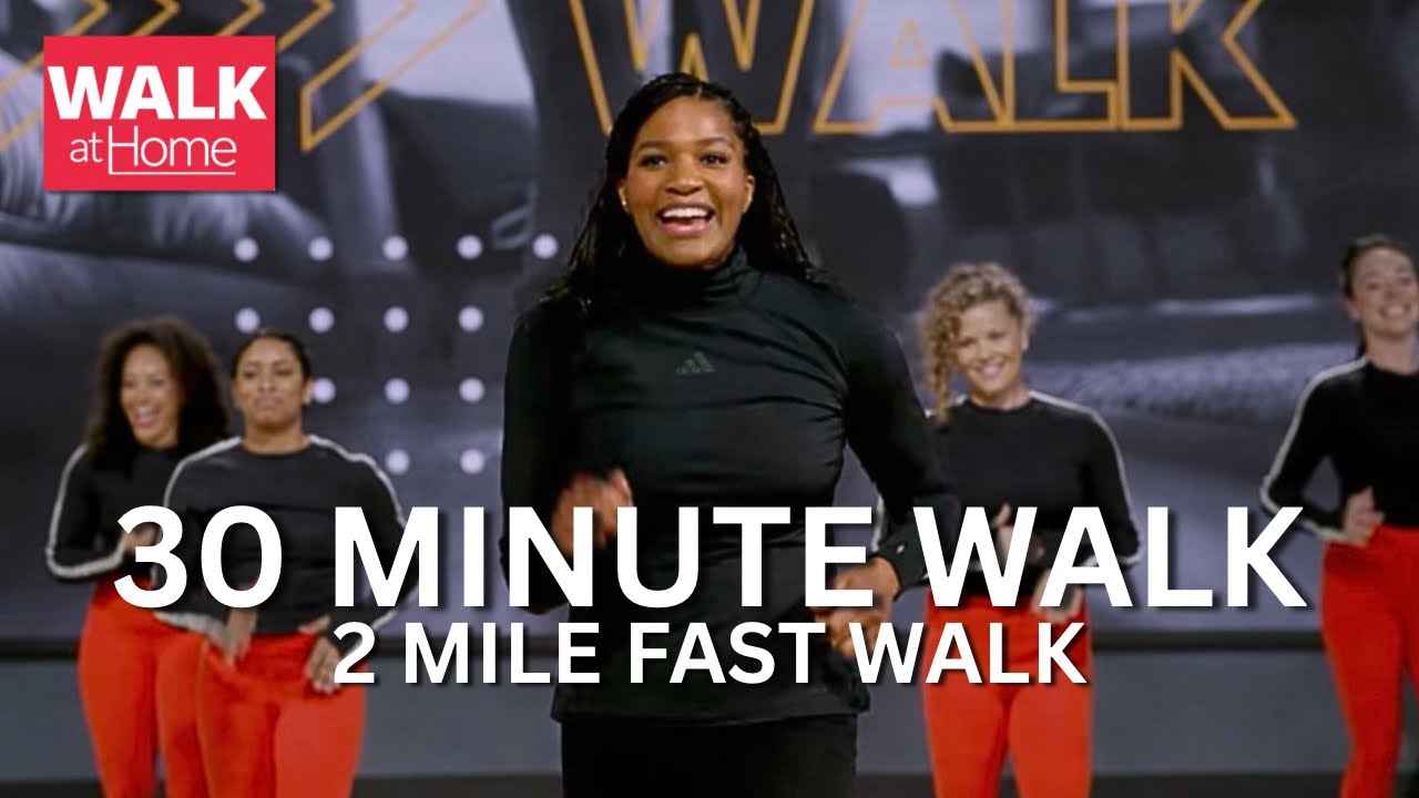 Walking Exercise | 30 Minute FAST Walk with Taja Wilson - 2 Mile Workout