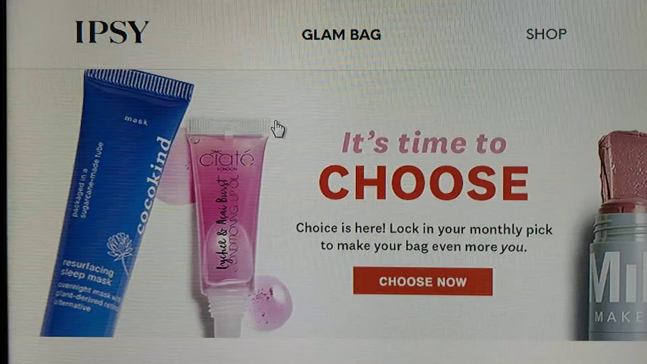 Ipsy Choice For March 2021