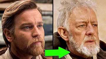 ¿Por qué Obi Wan envejece tan rápido?