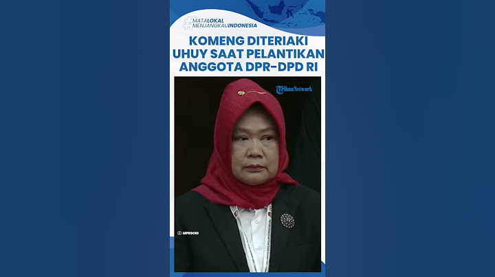 Reaksi Komeng Diteriaki 'Uhuy' saat Pelantikan Anggota DPR-DPD RI, Pasang Wajah Santai & Senyum
