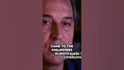 BTS: Movie Set Lifestyle - Apocalypse Now #shorts #apocalypsenow #movies