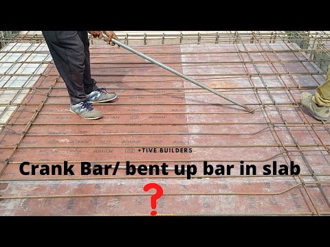 What Is Crank Bar In Slab Crank Bar Bent Up Bar Length Of Crank Bar Bar Bending Schedule