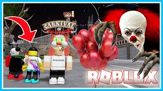 BANG CUPU DAN MIKOCIL DIJEBAK BALON PENNYWISE ROBLOX?!