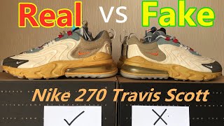 air max 270 react fake vs real