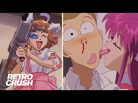 Nuku Nuku faces CRAZY co-workers and gets drunk | All Purpose Cultural Cat Girl Nuku Nuku OVA (1992)