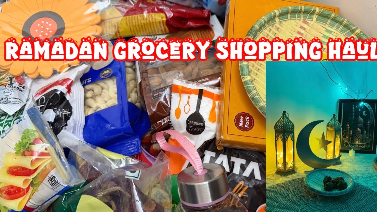Ramadan Grocery Shopping Haul |Ramzan ki tayari shuru hogyi hai |Pre Ramadan Preparation 😍🫶🌙💕