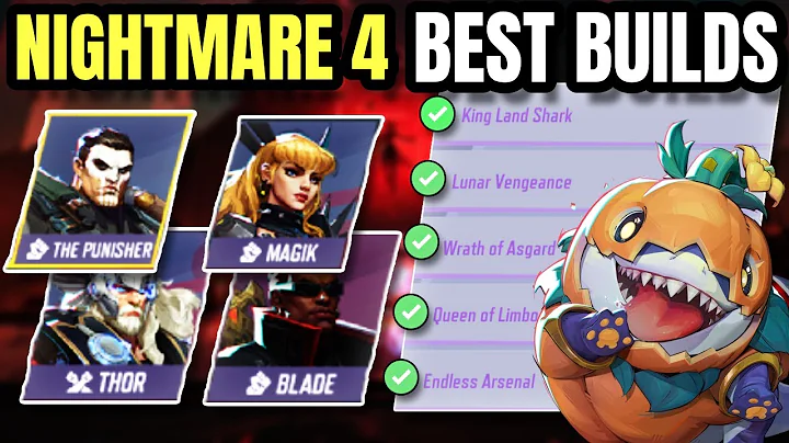 EASY Nightmare 4 SOLO Builds For ALL Characters In Marvel Rivals Zombies