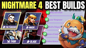 EASY Nightmare 4 SOLO Builds For ALL Characters In Marvel Rivals Zombies