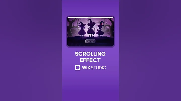 Scrolling Effect in Wix Studio #wixstudio #parallax