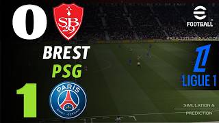 🔴 Résumé : Brest - PSG 0 - 1 I HIGHLIGHTS | Ligue 1 2026/27 – Simulation eFootball Pes21