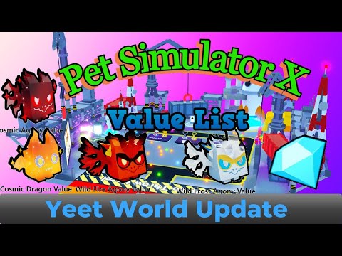 Pet Cosmic Dragon Value Pet Simulator X 