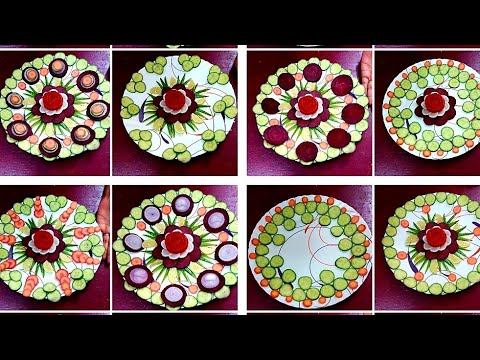 Video: How To Decorate And Serve Salad