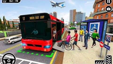 New Kia Express Bus Simulator 2025 - 3D Driving Class Android ios - Bus Game Android gameplay#car