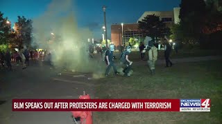 Black Lives Matter responds to charges of terrorism filed against some Oklahoma protestors