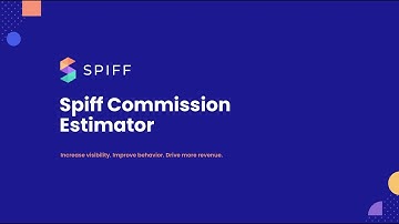 Commission Estimator | Spiff | The Leading Commission Automation Platform