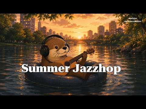 [playlist] 🎧 30° outside☀️but this Jazz-hop playlist cools you down instantly~~🎵 #jazzhop #cafemusic