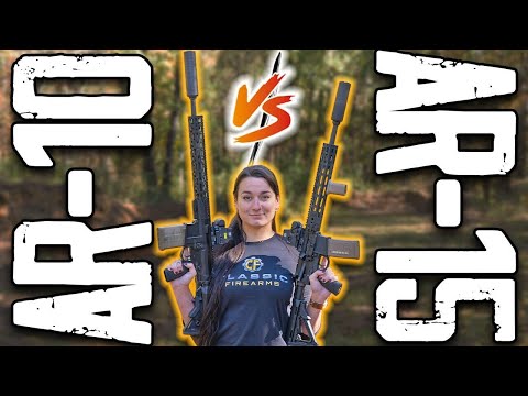 AR-15 vs AR-10