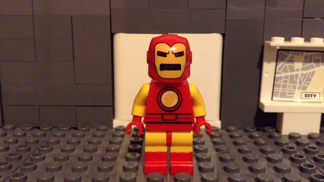 classic iron man lego