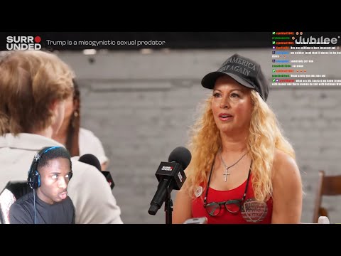 MY HEAD HURTS🤕 REACTING TO  1 Liberal Man vs 20 MAGA Women (ft. Dean Withers)