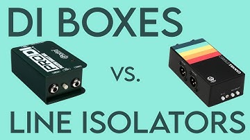 DI Boxes vs. Line Isolators | What