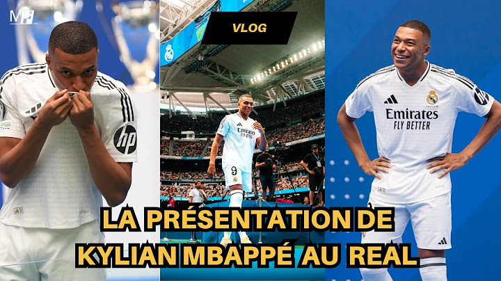 VLOG : La présentation EXCEPTIONNELLE de Kylian Mbappé au Real Madrid I IMAGES EXCLUSIVES !