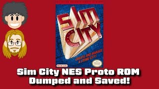 Sim City Nes Prototype Rom Dumped And Saved -