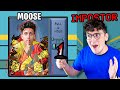HIDE & SEEK in AMONG US Real Life! (Moose vs Shark vs Action)
