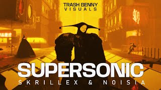 visuals Skrillex Noisia Supersonic my Existence