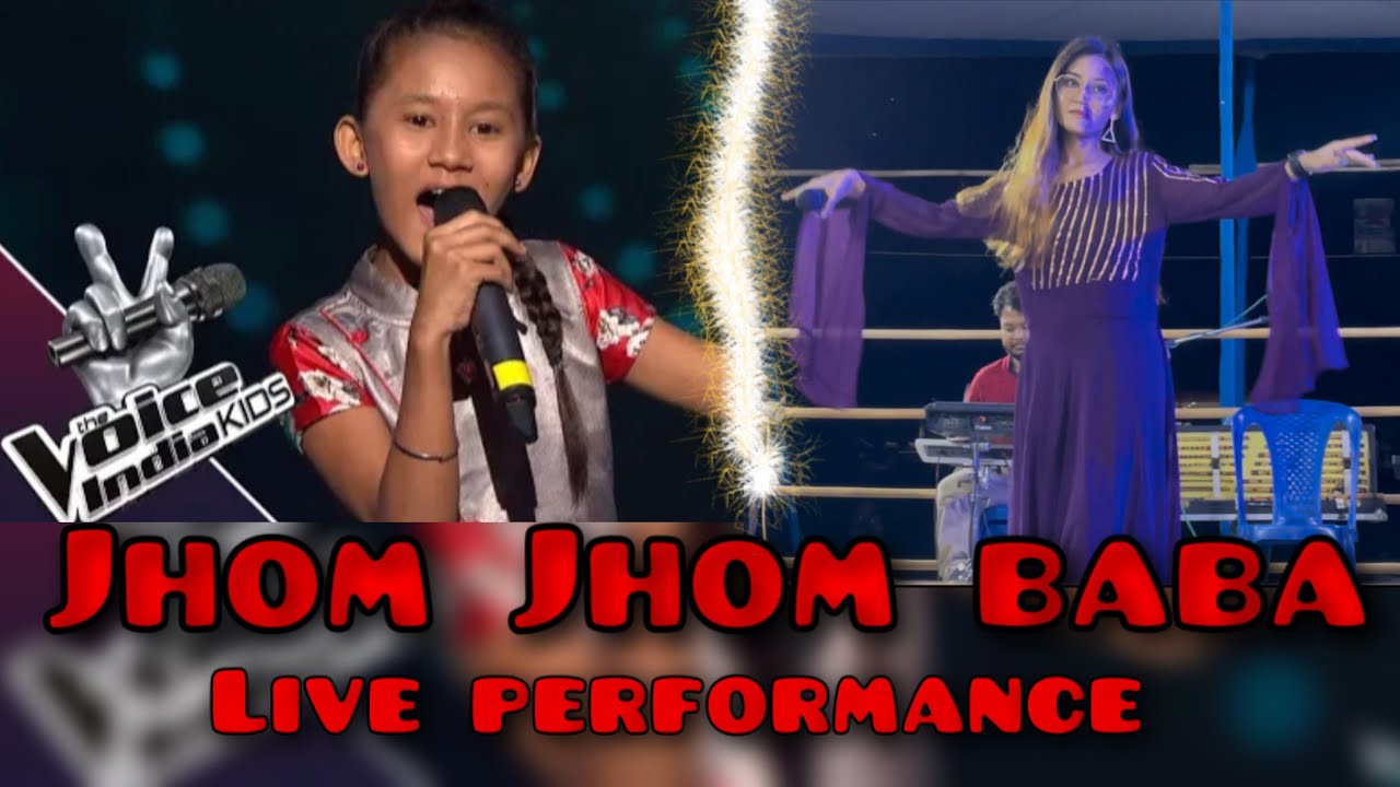 Jhoom jhoom baba  Live Performance by Manashi Sahariah 