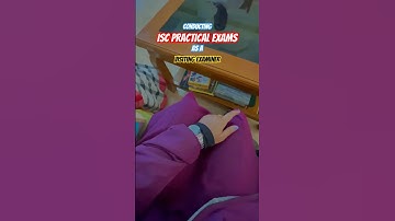 ISC PRACTICAL Examinations have started already! #ytshortsindia #ytshorts #boardexam