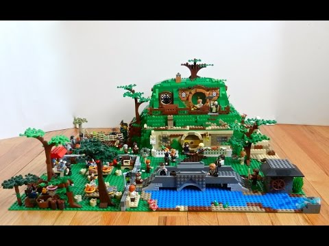 LEGO LOTR The "The Unexpected Journey" MOC - YouTube