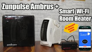 Zunpulse Ambrus plus smart wifi room heater with fan Unboxing & Review | Best Smart Room Heater 2023 screenshot 2