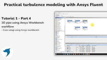 Turbulence modeling with Ansys Fluent | 2D pipe - Part 4