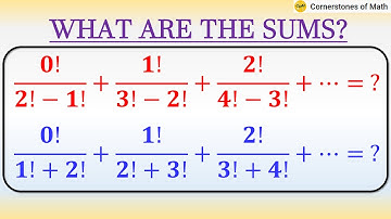 Using Factorial Expressions That Went Viral… (Series with Factorials)