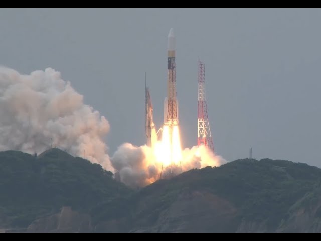 H-IIAロケット34号機（みちびき2号機）打ち上げ@恵美之江展望