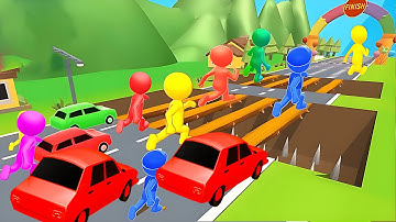 Shape shifting 🏃‍♂️🚗🚲🚦All Levels Gameplay Walkthrough Android,ios Max Level E17