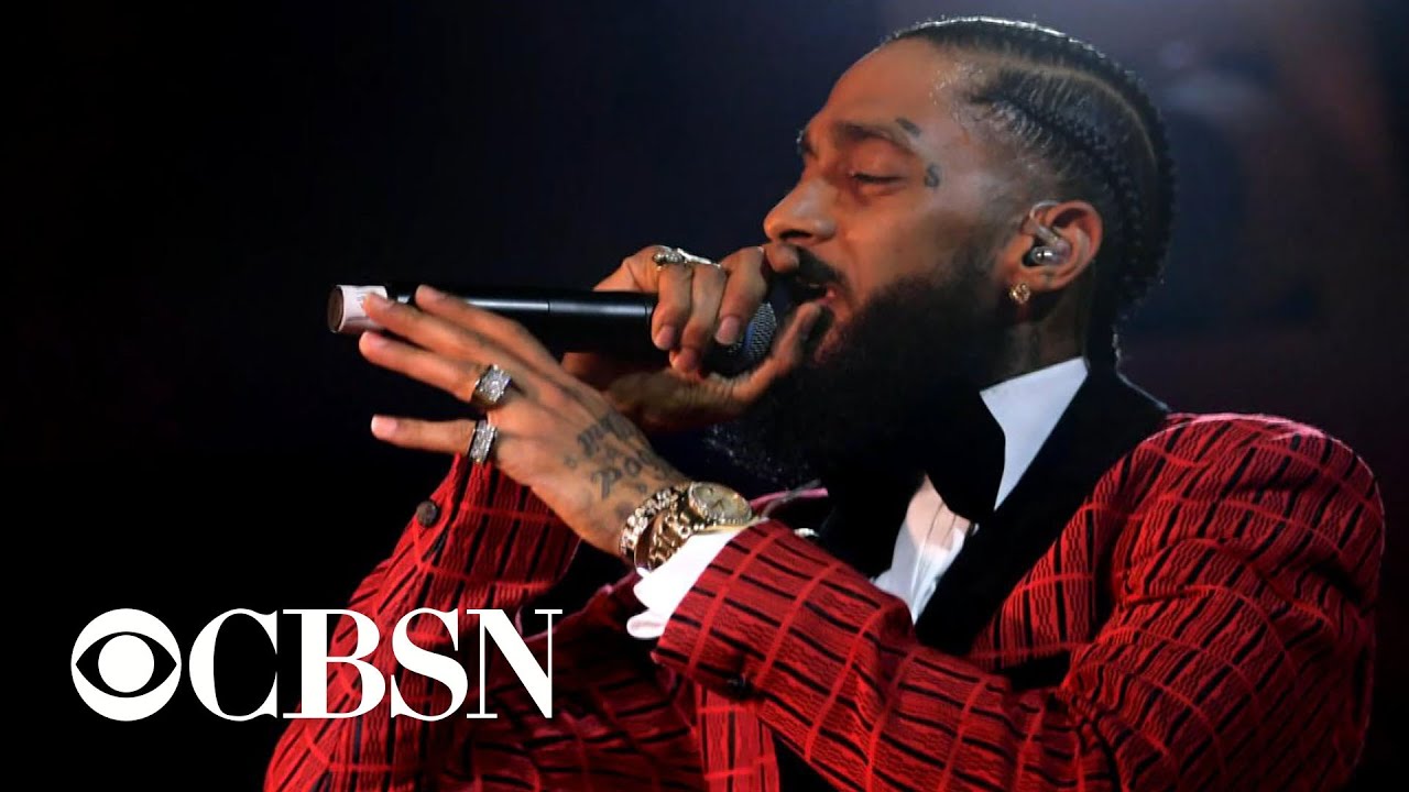 Rapper Nipsey Hussle Killed In Shooting Outside His L A Store Youtube