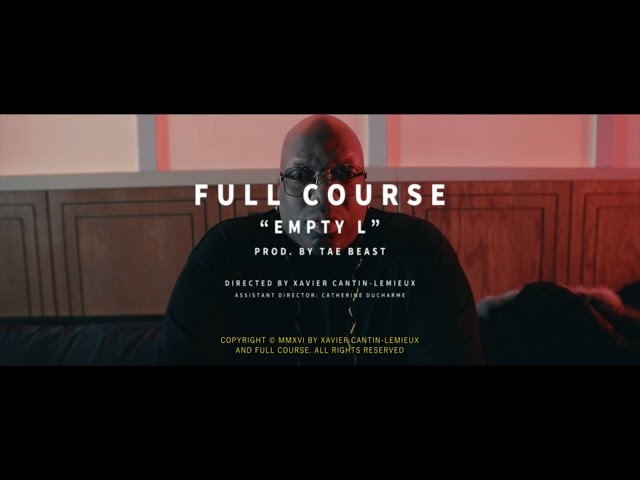 full course - empty l.