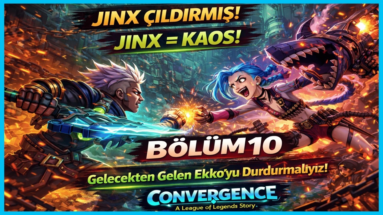 GELECEKTEN GELEN EKKOYU DURDURMALIYIZ | Jinx Kontrolden Çıktı! | Convergence | Bölüm 10