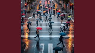Pink Noise Sleep Sound - Endless Rainstorm &amp; City Crowd Loop