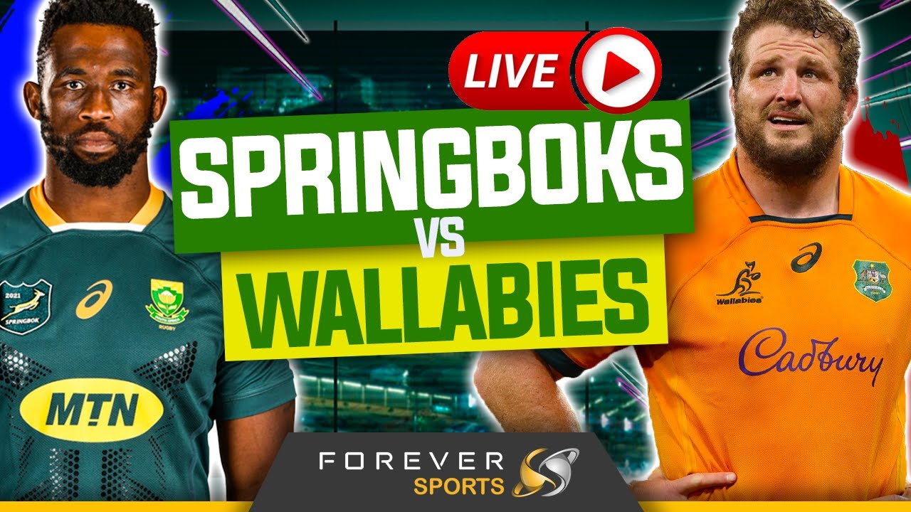 SPRINGBOKS VS WALLABIES LIVE! South Africa vs Australia Watchalong Forever Rugby