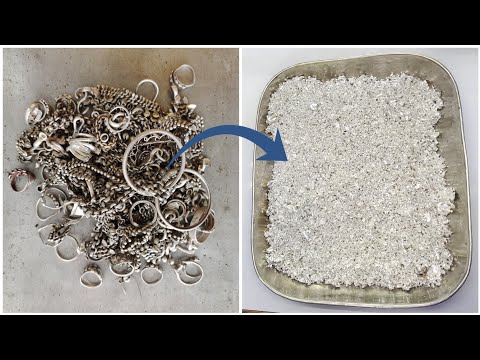 Step by Step Procedure to Refine Silver | How to Refine 5Kg Silver Alloy - Gold Smith Jack