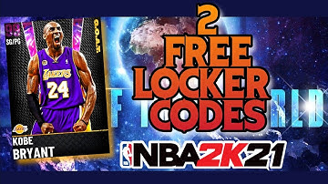 *2* FREE LOCKER CODES IN NBA 2K21