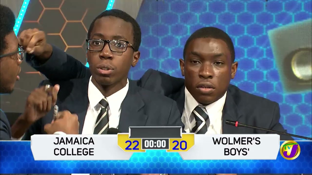 Jamaica College vs Wolmer's Boys' | March 24 | TVJ School Challenge Quiz