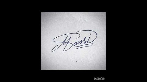 #mansi name signature #signature #shorts #viralvideos